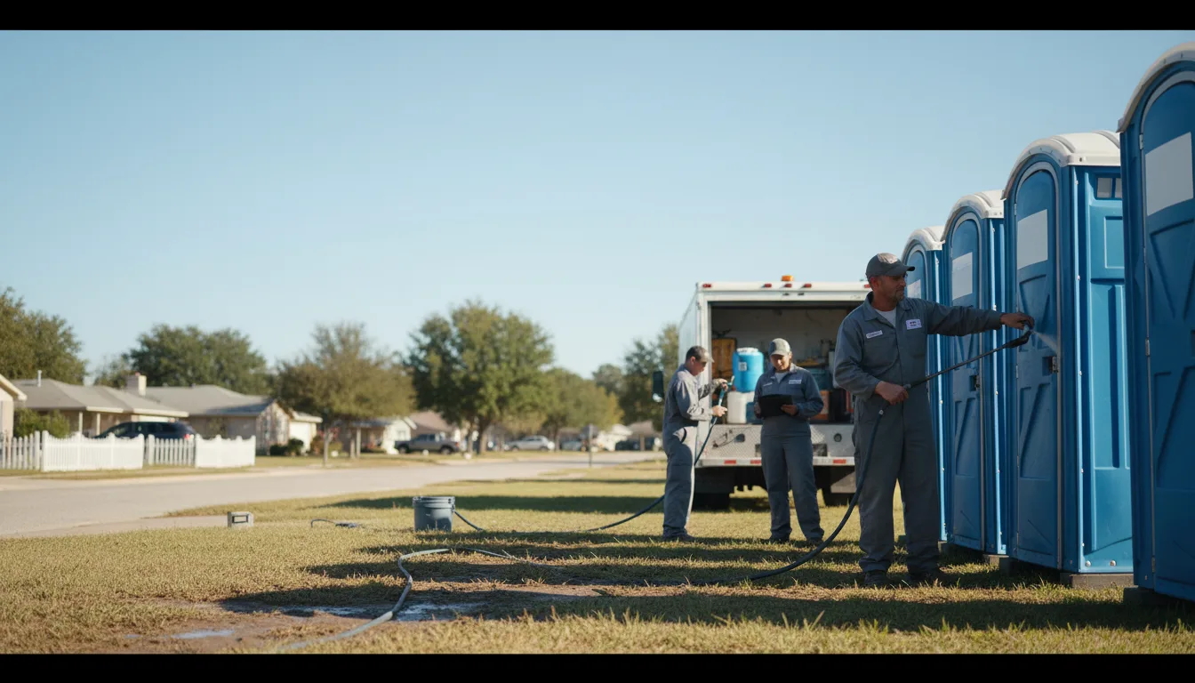 Long-Term Portable Toilet Rental in Morrisonville, IL near me